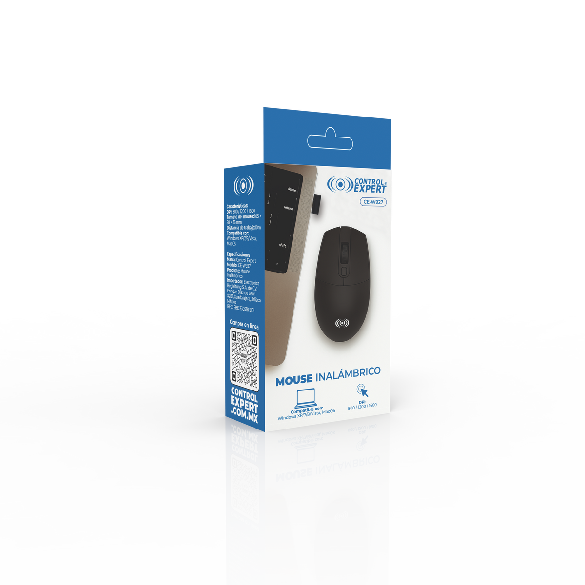 Mouse inalámbrico Control Expert CE-W927
