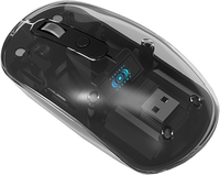 Mouse Inalámbrico Recargable con Receptor USB
