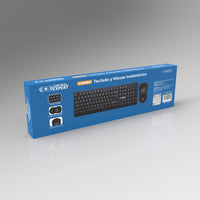 Combo de teclado y mouse inalámbrico Control Expert CE-WS736