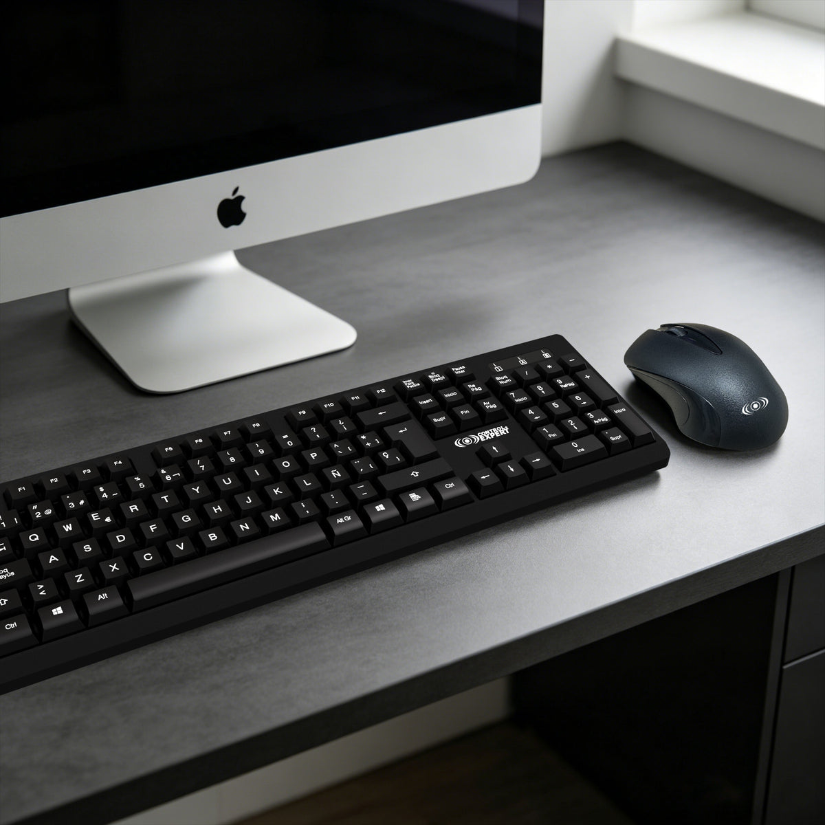 Combo de teclado y mouse inalámbrico Control Expert CE-WS736