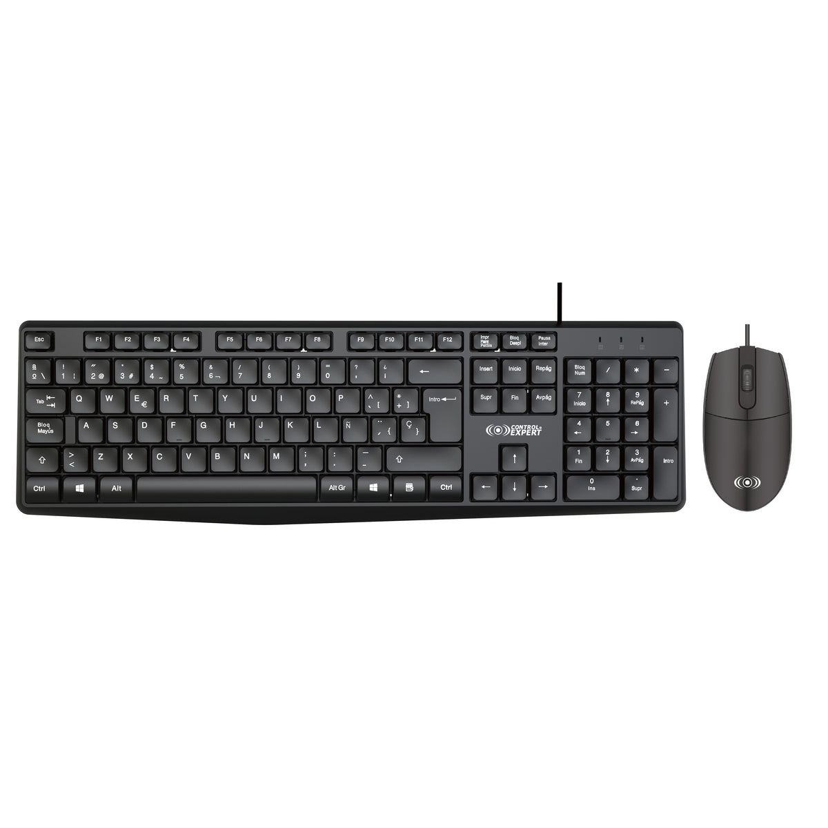 Kit de teclado y mouse alámbricos Control Expert CE-WS790