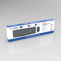 Kit de teclado y mouse alámbricos Control Expert CE-WS790
