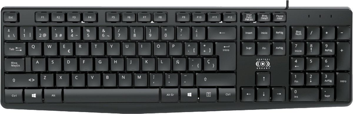 Kit de teclado y mouse alámbricos Control Expert CE-WS790