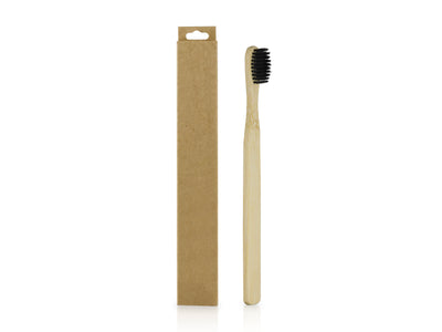 Cepillo Dental de Bambú 100% Natural Orgánico - Negro