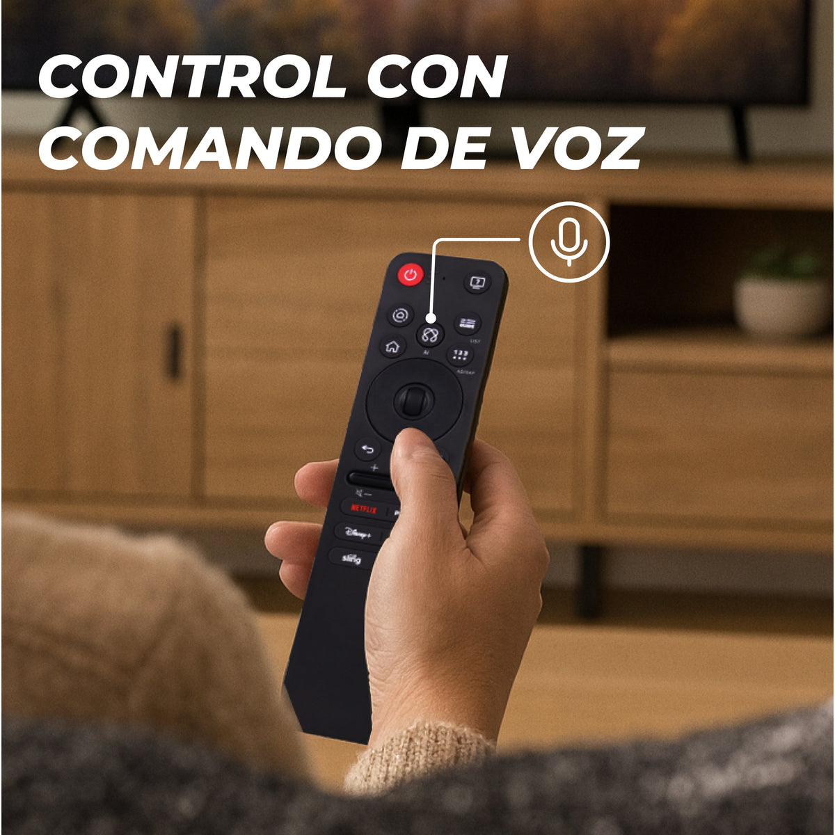 Control Remoto Compatible con LG Magic 2025 Comando de Voz
