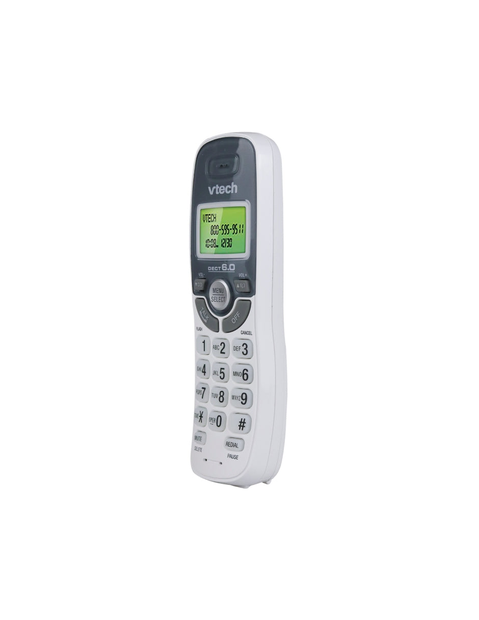 Teléfono Doble Vtech Cs6114-2 Inalámbrico - Color Blanco