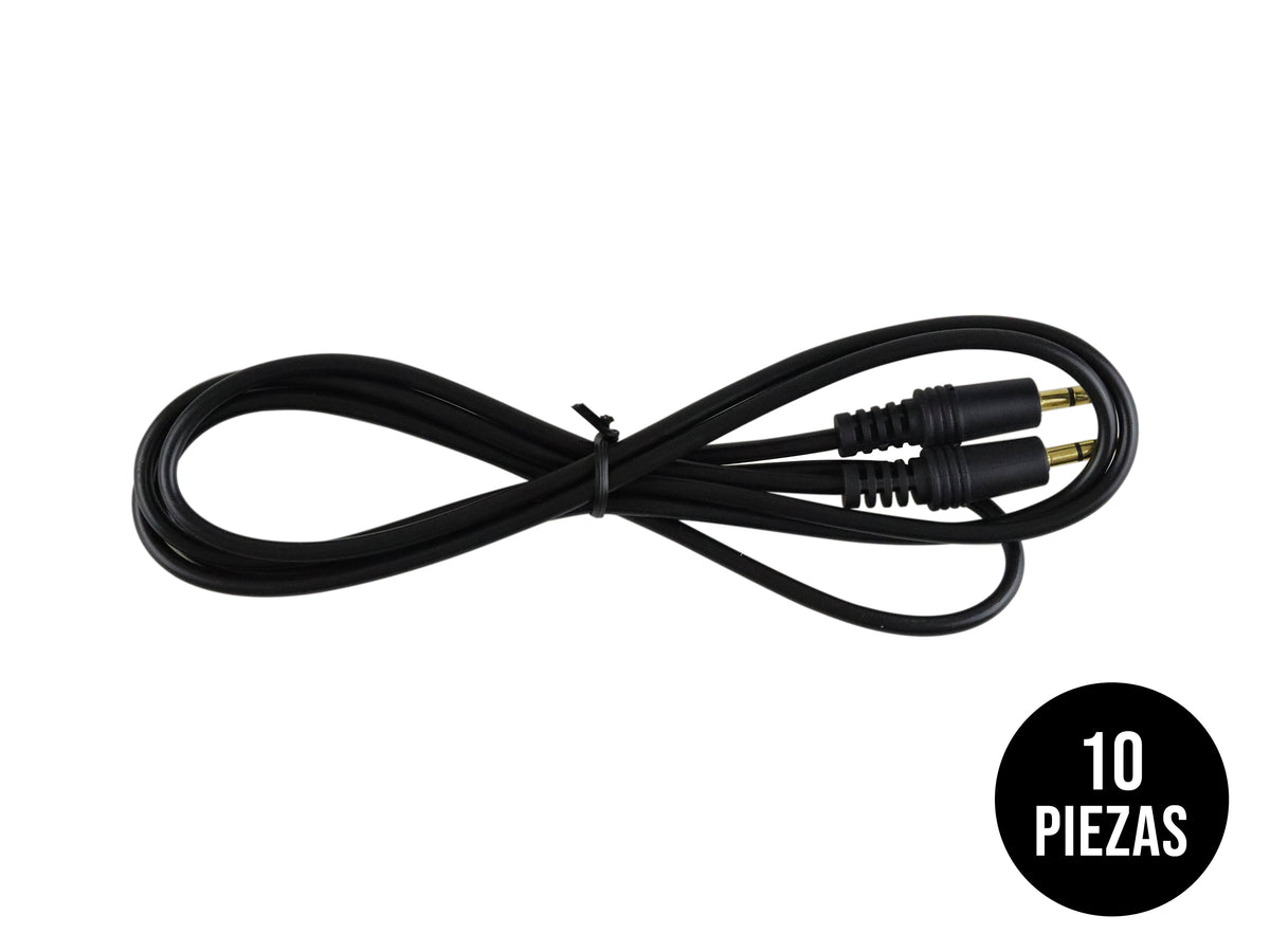 Cable Auxiliar de 3.5mm a 3.5mm (Audio Estéreo)
