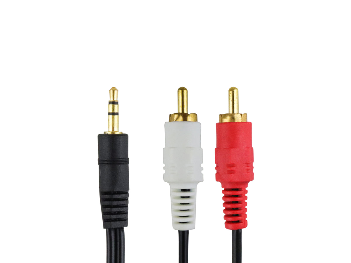 Cable de Audio y Video 3.5 mm a RCA – 1.5 Metros