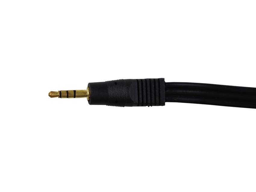 Cable de Audio y Video 3 RCA a 1 AUX (3.5 mm)