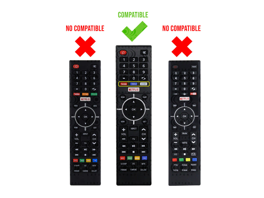 Control Para Element Smart TV