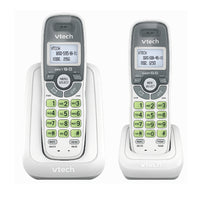 Teléfono Doble Vtech Cs6114-2 Inalámbrico - Color Blanco