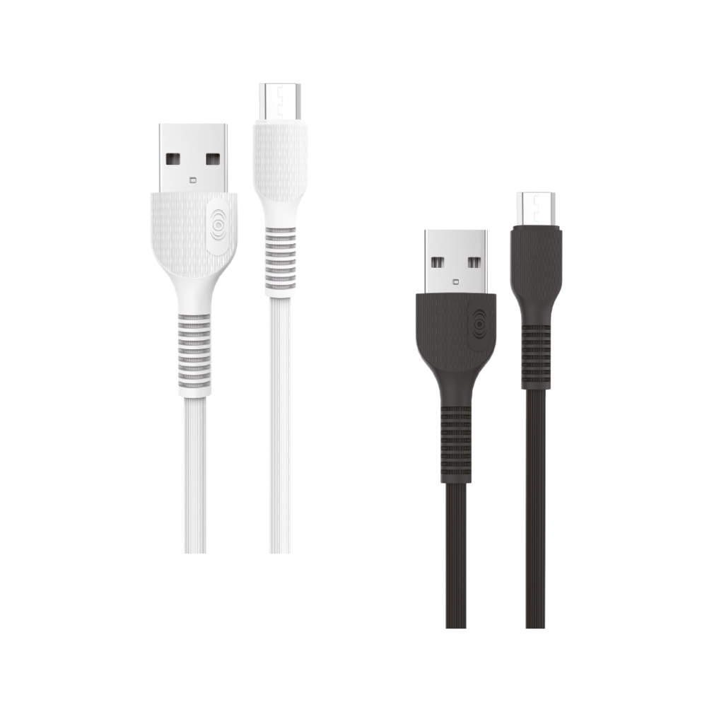 Cable USB a Micro USB V8 Carga y Datos 2.4A 1 Metro - Varios