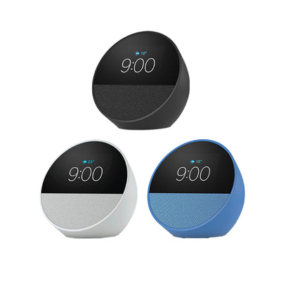 Amazon Echo Spot Bocina Inteligente Pantalla Con Reloj