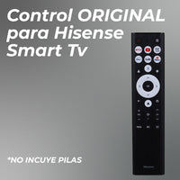 Control Remoto Hisense ERF6B80HL Original | Google TV con Control por Voz | Series A7 y U8