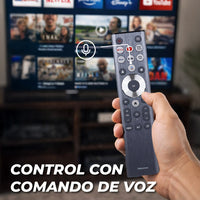 Control Remoto Original Hisense ERF6A80 | Google TV | Control por Voz y Botones Retroiluminados | Series A7, U6, U7 y U8