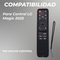 Funda de Silicón para Control LG 2025 – Antigolpes, Antideslizante y Resistente