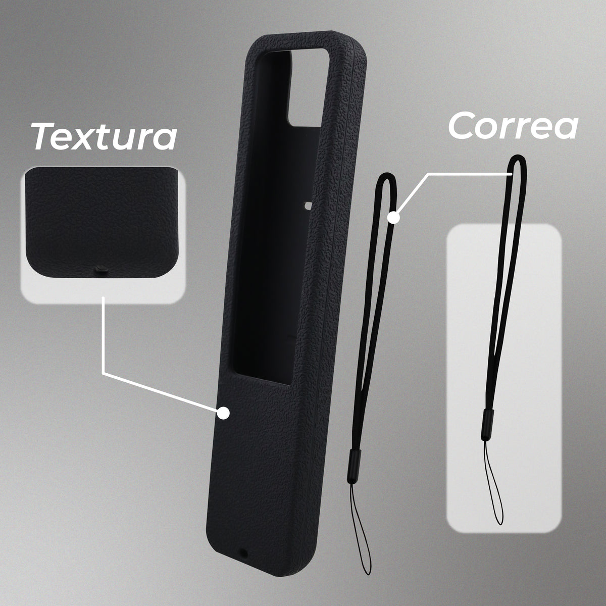 Funda de Silicón para Control LG 2025 – Antigolpes, Antideslizante y Resistente