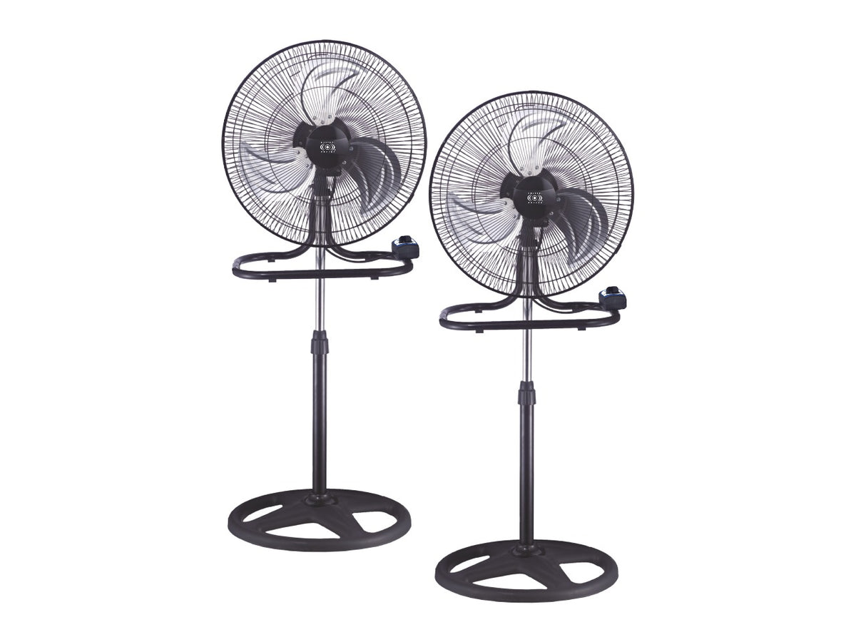 2 Ventiladores de piso 80W 3 en 1 de 18