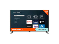 Pantalla Onn 43 Pulgadas 100133209 Smart Roku Tv LED FHD HDR