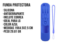 Funda de Silicón LG Magic 2022-23 - Azul