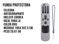 Funda de Silicón LG Magic 2022-23 - Gris