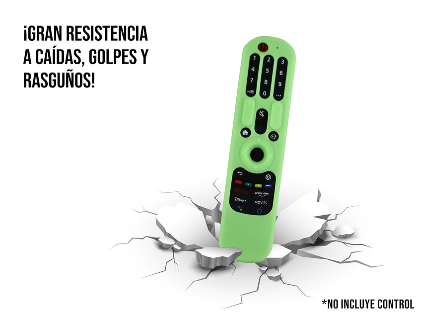 Funda de Silicón LG Magic 2022-23 - Verde Fosforescente