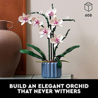 LEGO Botanicals Orquídeas - Model Kit de Construcción para Adultos, Años 18+ - Flores Artificiales Decoración para Hogar y Oficina - Regalos para Mujer y Hombre - 10311