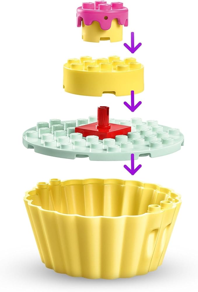 LEGO® Gabby's Dollhouse 10785 Horno de Pastelillo; pequeña Cocina de Juguete; Regalo para Fans de La Casa de Muñecas de Gabby; Juguete para niña a Partir de 4 años (58 Piezas)
