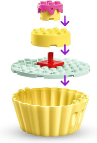 LEGO® Gabby's Dollhouse 10785 Horno de Pastelillo; pequeña Cocina de Juguete; Regalo para Fans de La Casa de Muñecas de Gabby; Juguete para niña a Partir de 4 años (58 Piezas)
