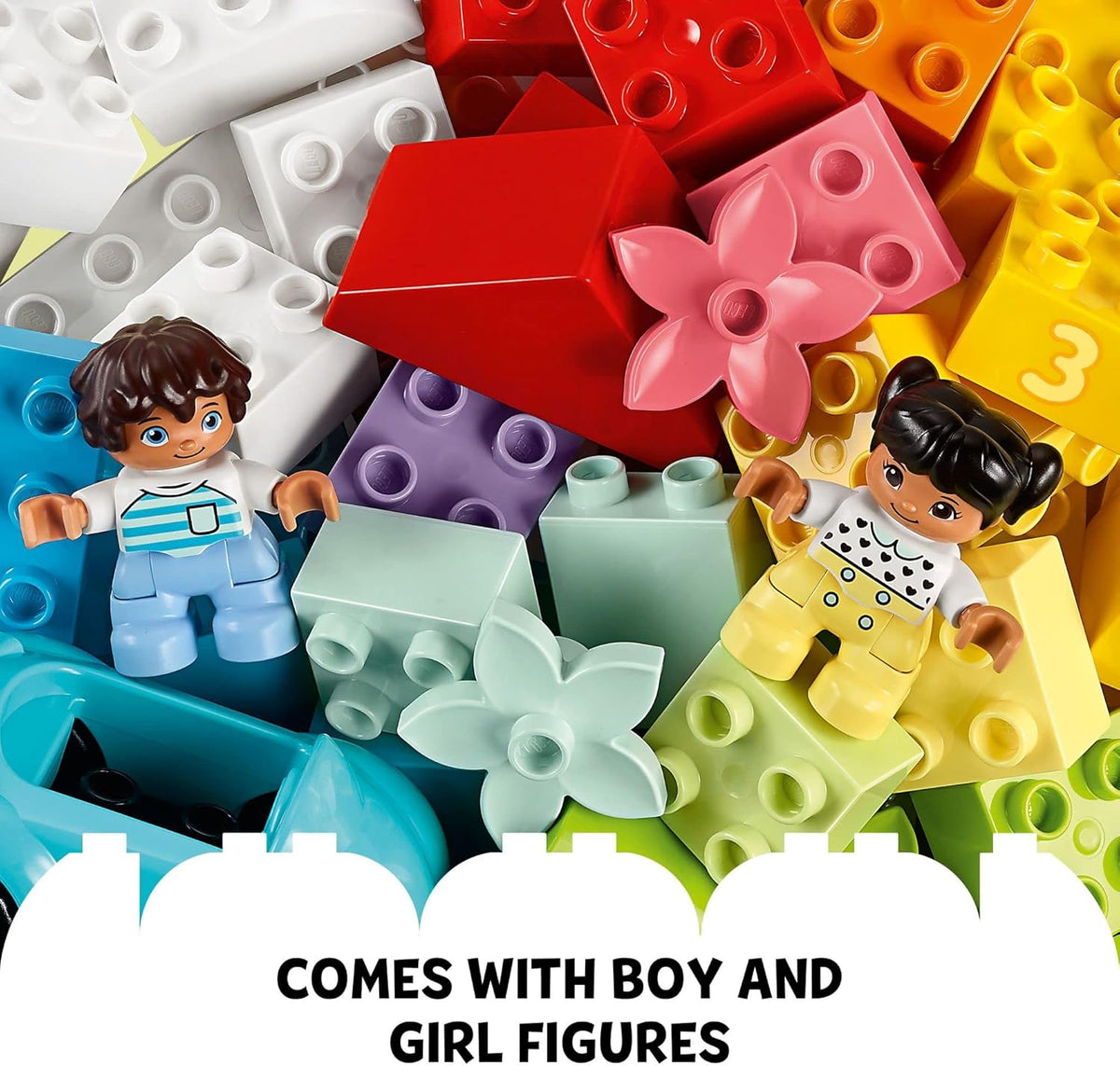 LEGO Juguete de construcción Duplo® Classic 10913 Caja de Bricks (65 Piezas)