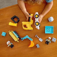 LEGO Juguete de construcción Duplo® Construction 10931 Camión y Excavadora con Orugas (20 Piezas)