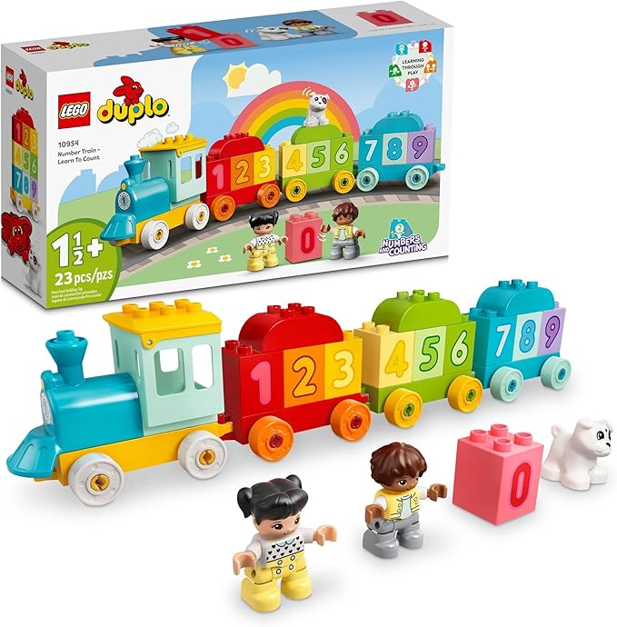 LEGO Juguete de construcción Duplo® Mi Primer 10954 Tren de los Números: Aprende a Contar (23 Piezas)