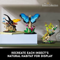 LEGO Set de construccion para Adultos Ideas 21342 Coleccion de Insectos 1111 Piezas