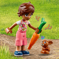 LEGO Friends Autumns 42607 - Juego de 2 figuras de conejito y vaca para niños de 5 años