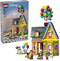 LEGO Set de Juguetes de construcción Disney y Pixar 43217 Casa de “Up”; Regalo Inspirado en la película para Fans a Partir de 9 años (598 Piezas)