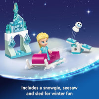 LEGO | Disney Calendario de Adviento 2024 Juguete construible con 5 micropersonajes, Divertido Set de construcción navideño, Regalo para niñas y niños de 5 años en adelante