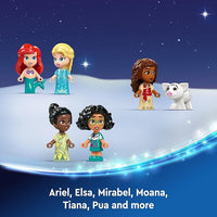 LEGO | Disney Calendario de Adviento 2024 Juguete construible con 5 micropersonajes, Divertido Set de construcción navideño, Regalo para niñas y niños de 5 años en adelante