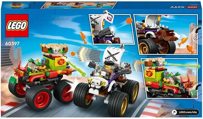 LEGO® City 60397 Monster Truck - Juego de accesorios para camión