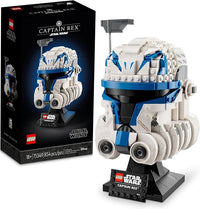 LEGO Set de Juguetes de construccion Star Wars TM 75349 Casco del Capitan Rex 854 Piezas
