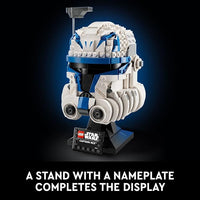 LEGO Set de Juguetes de construccion Star Wars TM 75349 Casco del Capitan Rex 854 Piezas