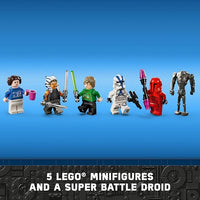 LEGO Star Wars Calendario de Adviento 2024 18 minimodelos de Juguete coleccionables, 6 Personajes, Idea de Regalo prenavideño para niños, niñas y Fans de 6 años en adelante 75395