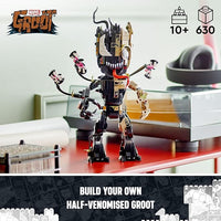 LEGO Super Heroes Marvel 76249, Groot Venomizado, Bloques de Construcción para Niños y Niñas a Partir de 10 Años, Set de Jugetes Creativos, Idea Regalo para el Día del Niño (630 Piezas)
