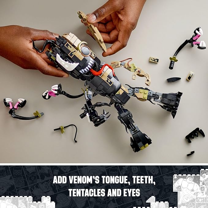 LEGO Super Heroes Marvel 76249, Groot Venomizado, Bloques de Construcción para Niños y Niñas a Partir de 10 Años, Set de Jugetes Creativos, Idea Regalo para el Día del Niño (630 Piezas)