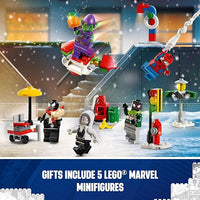 LEGO Marvel Calendario de Adviento 2024 Spider-Man Regalo por Las Fiestas para niños y niñas 76293
