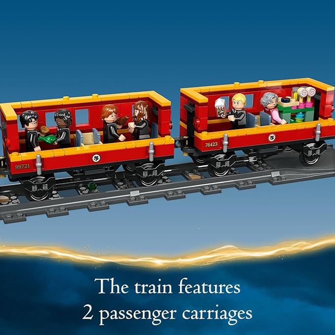 LEGO Set de Juguetes de construccion Harry Potter TM Expreso de Hogwarts y Estación de Hogsmeade™ 76423 (1,074 Piezas)
