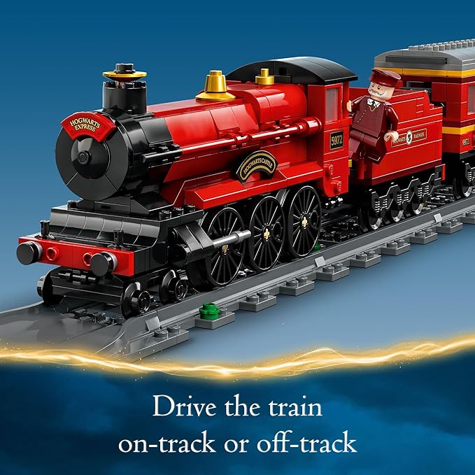 LEGO Set de Juguetes de construccion Harry Potter TM Expreso de Hogwarts y Estación de Hogsmeade™ 76423 (1,074 Piezas)
