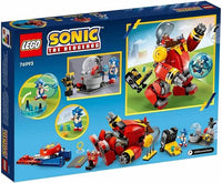 LEGO Sonic The Hedgehog Sonic vs. Dr. Eggmans eirobot Speelgoed voor Kinderen pone Sonics Snelheidsbol en 6 figuren, Rollenspel Regalo voor Jongens en Meisjes Vanaf 8 Jaar 76993