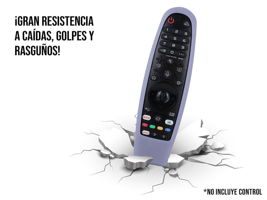 Funda de Silicon Modelos LG Magic - Gris