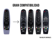 Funda de Silicon Modelos LG Magic - Gris