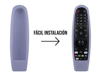 Funda de Silicon Modelos LG Magic - Gris